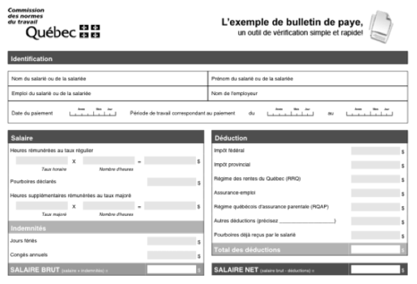 Page Comment Remplir Feuille De Paye En Garde Partagee 2. Le salaire – Au bas de l'échelle